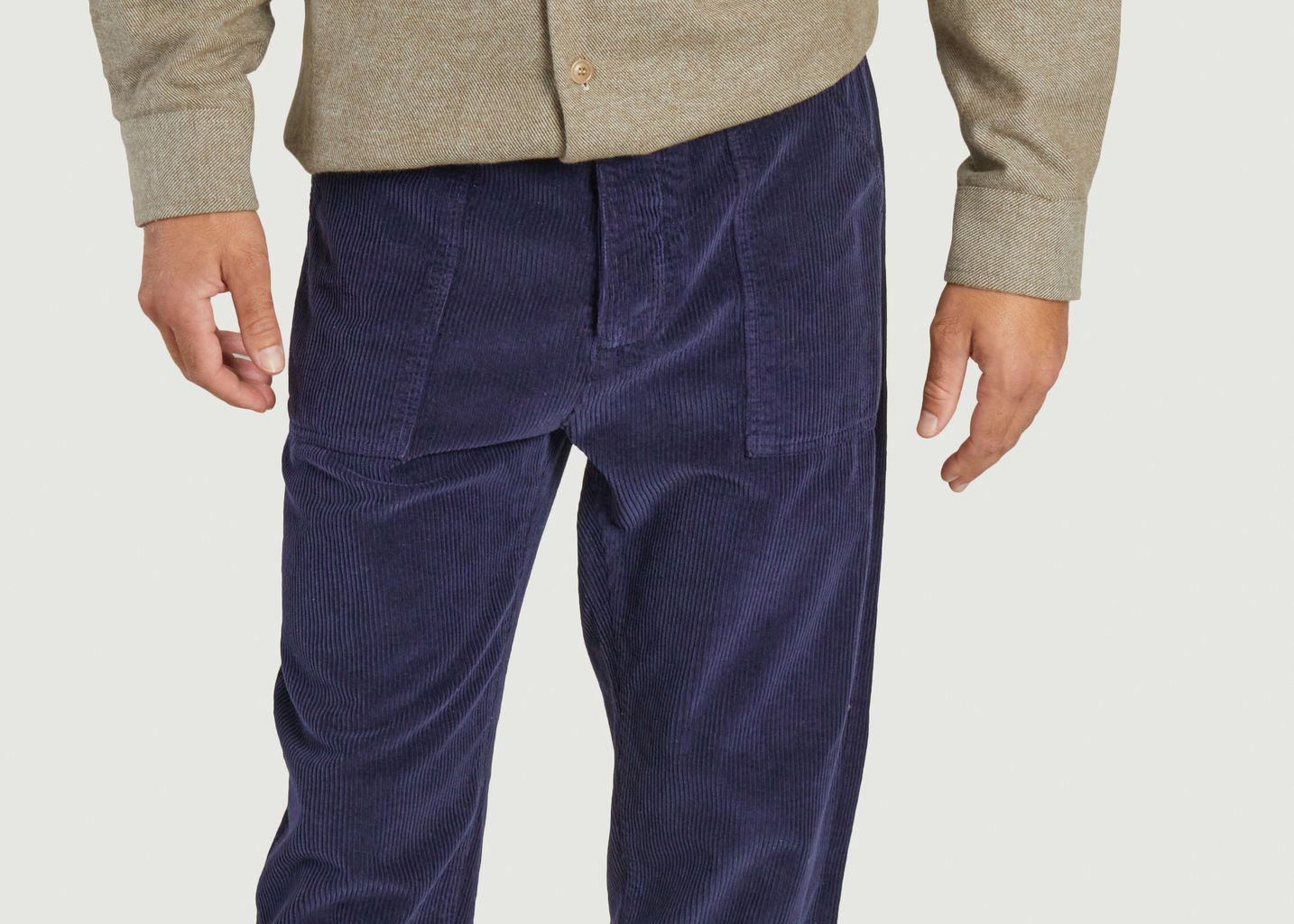 Fatigue Heavy Corduroy Trousers - Cuisse de Grenouille