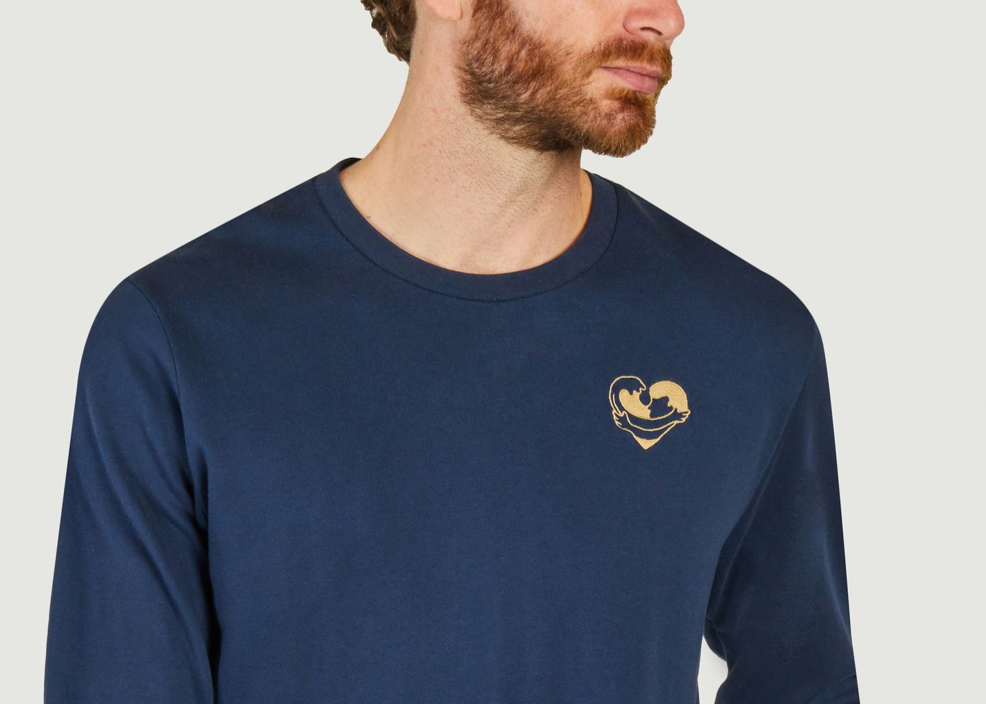 Sweatshirt Coeur Océan - Cuisse de Grenouille