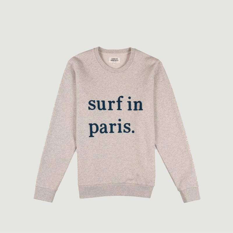 Surf In Paris Sweatshirt - Cuisse de Grenouille