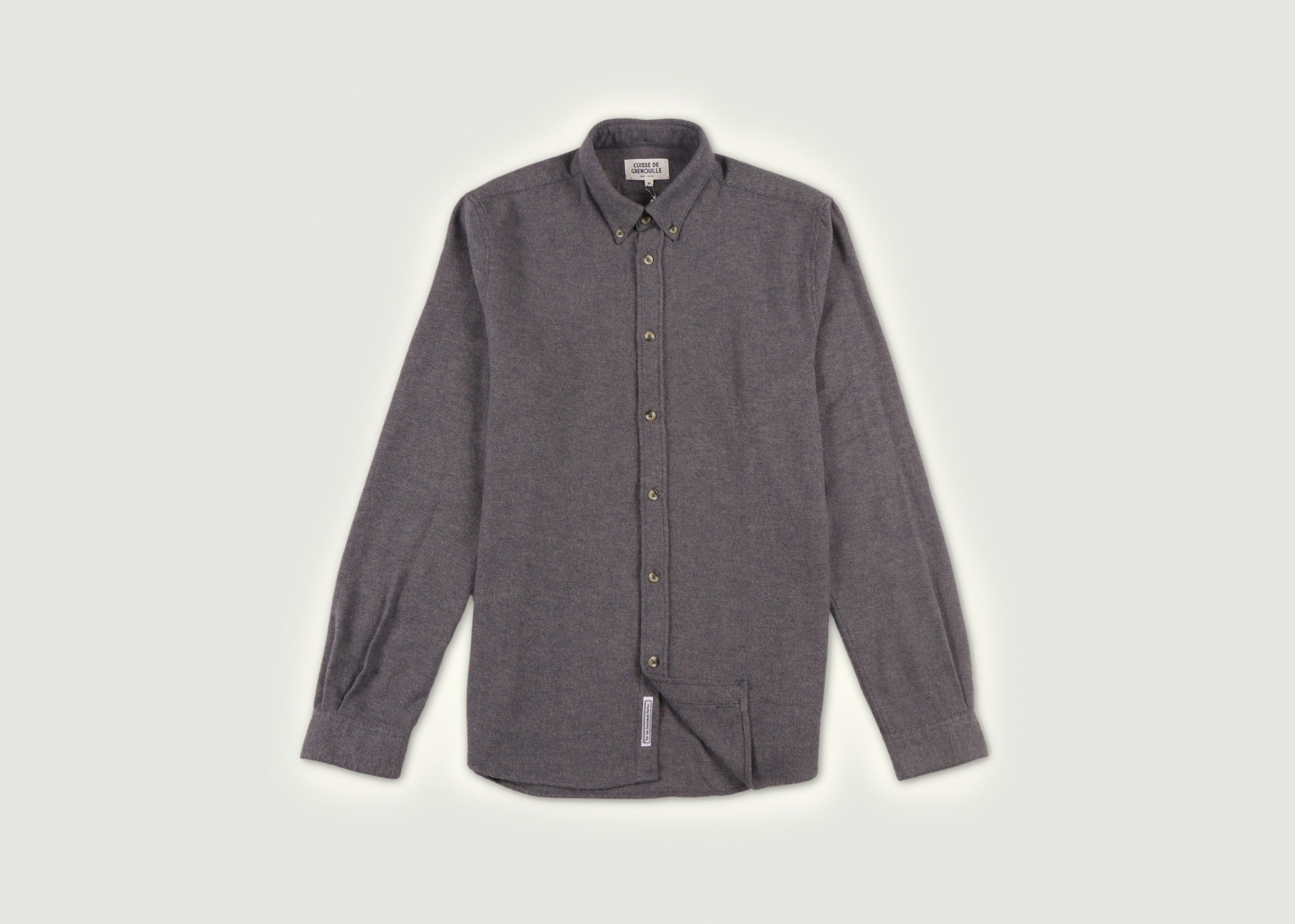 Brushed Twill Shirt - Cuisse de Grenouille