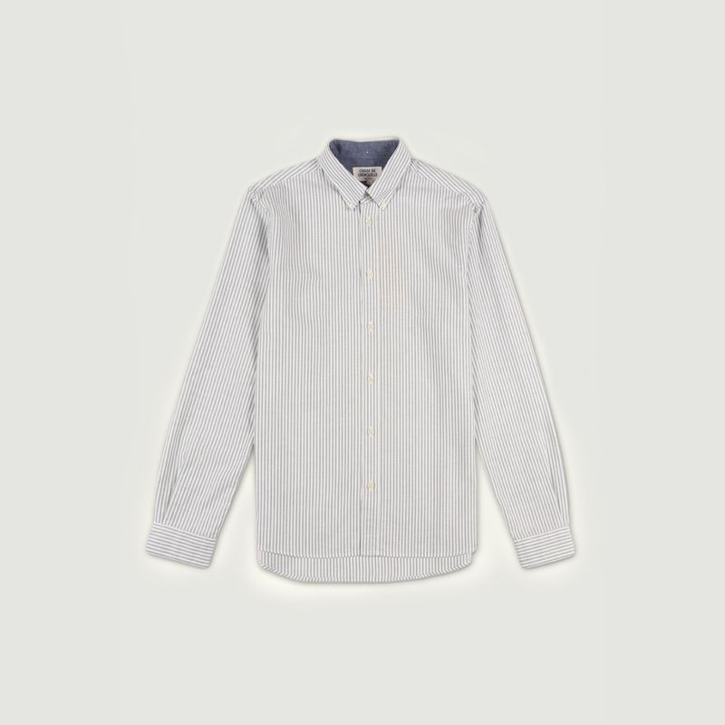 Striped Oxford Shirt - Cuisse de Grenouille