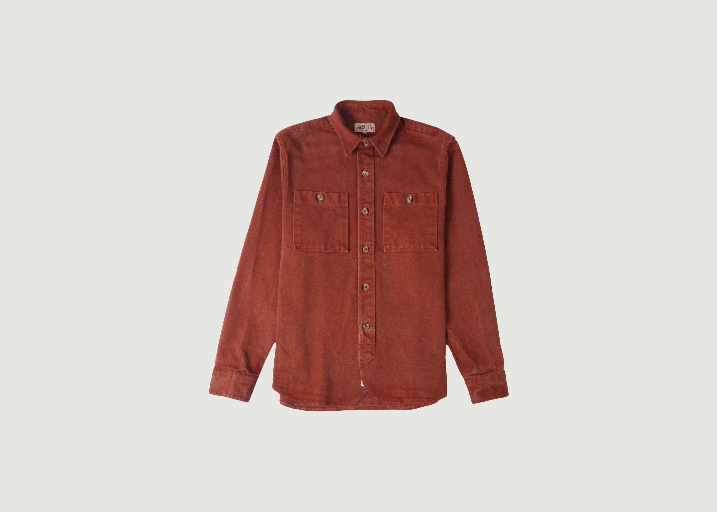 Twill Overshirt - Cuisse de Grenouille