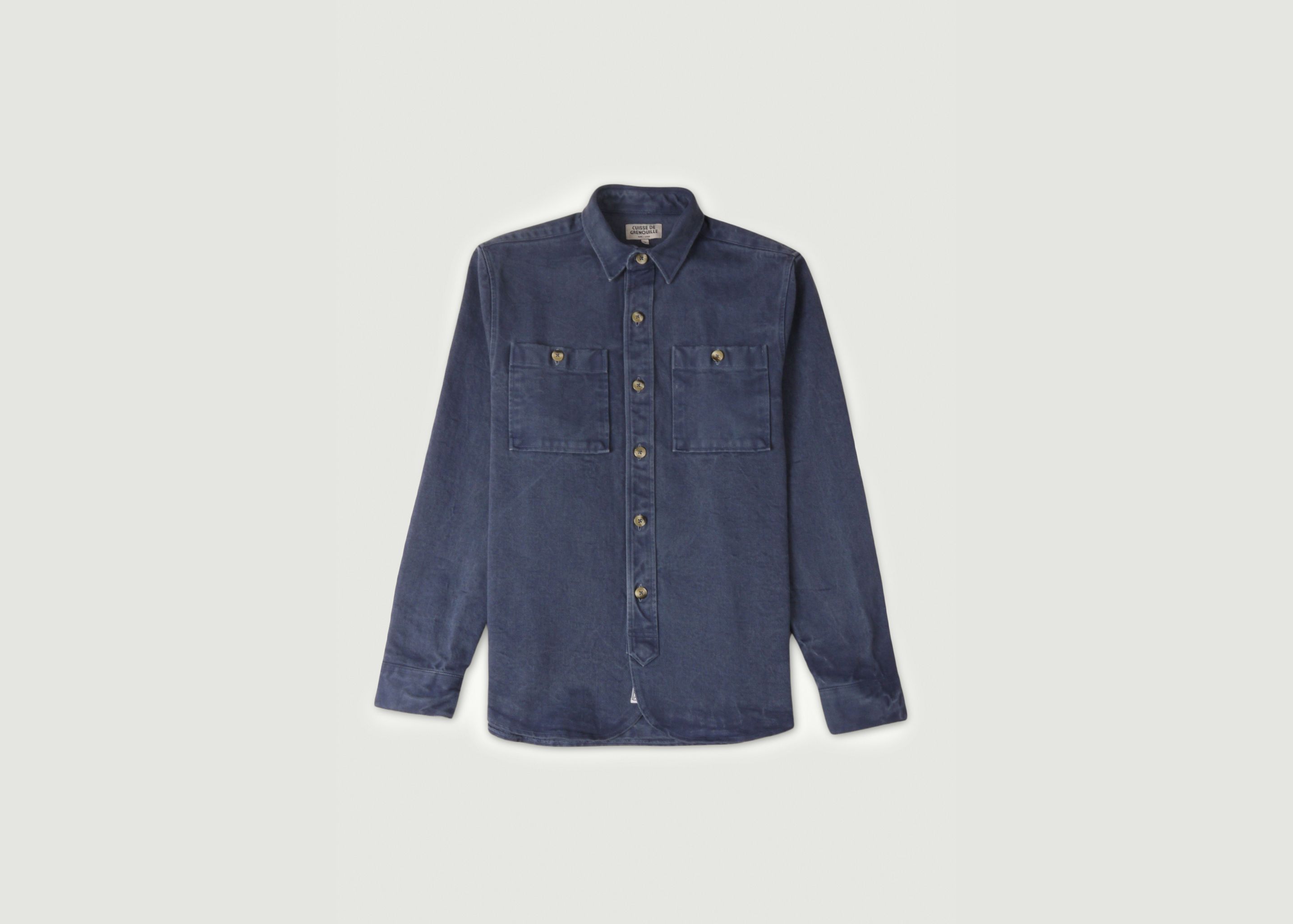 Twill Overshirt - Cuisse de Grenouille