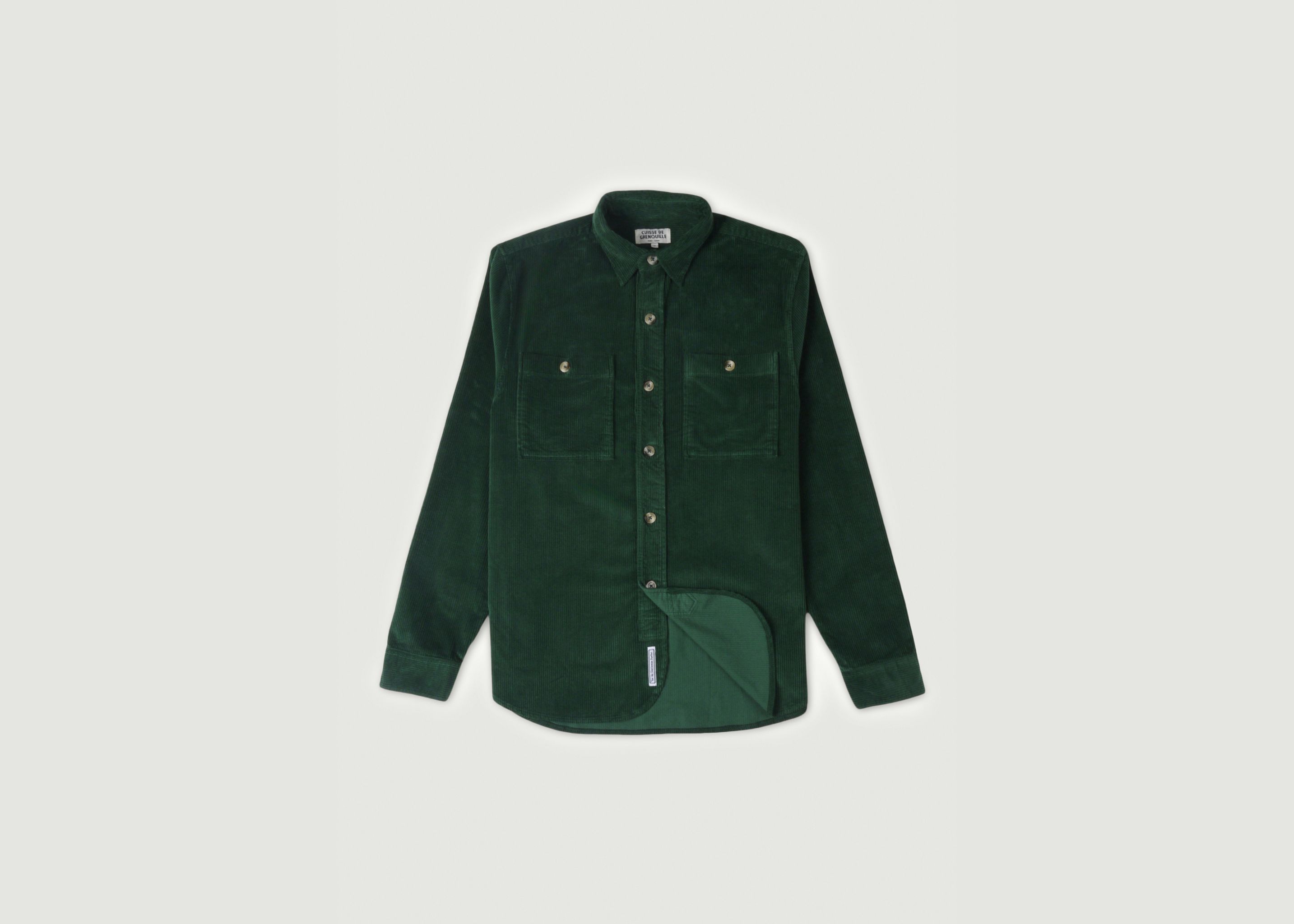 Corduroy Overshirt - Cuisse de Grenouille