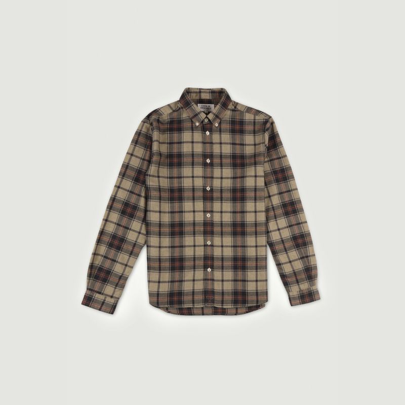 Tartan Flannel Shirt - Cuisse de Grenouille