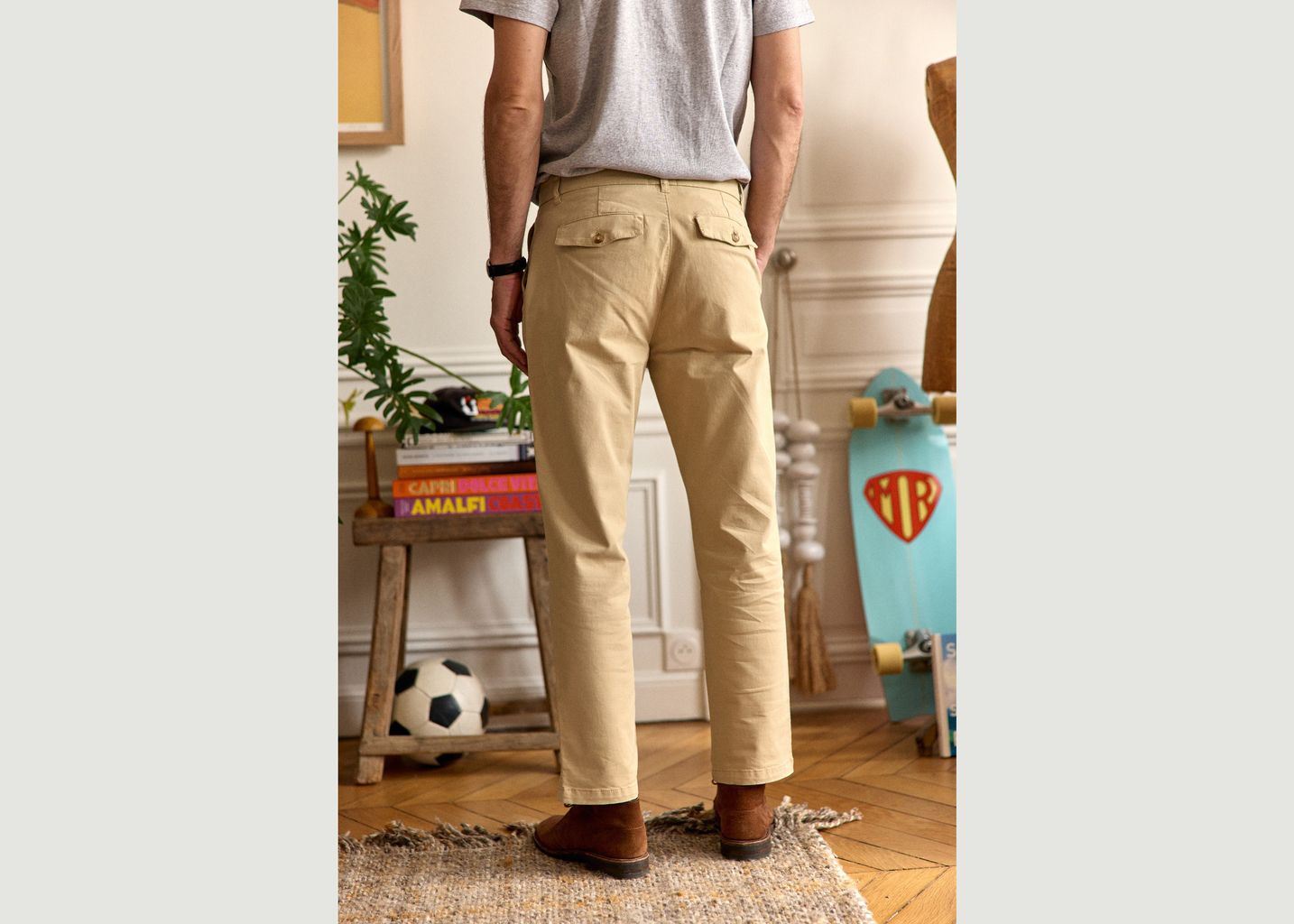 Chino Loose Pants - Cuisse de Grenouille