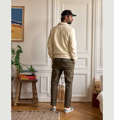 Sweatshirt Polo Broderie 