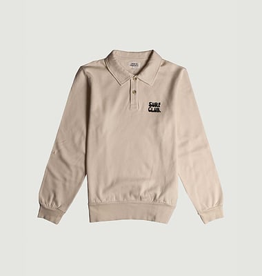 Sweatshirt Polo Broderie 