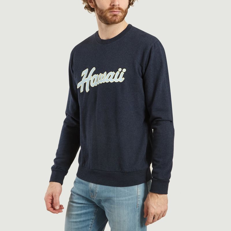 Sweatshirt Imprimé Hawaï Juste - Cuisse de Grenouille