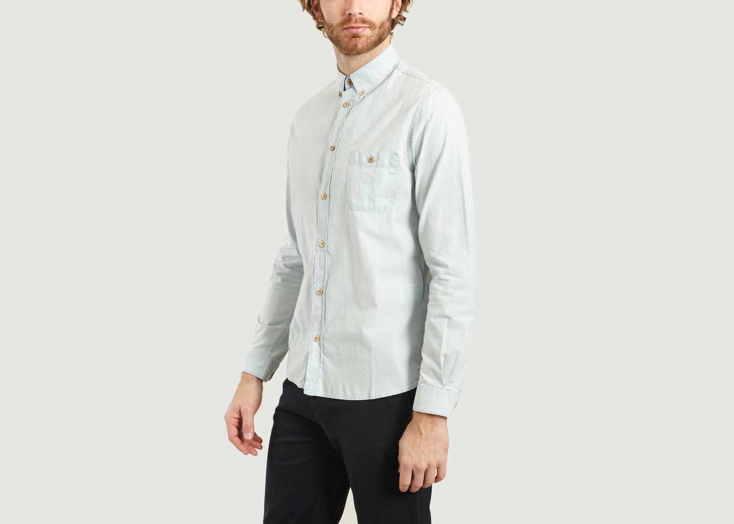Chemise Col Américain Jack - Cuisse de Grenouille