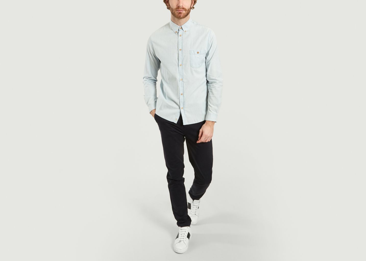Chemise Col Américain Jack - Cuisse de Grenouille