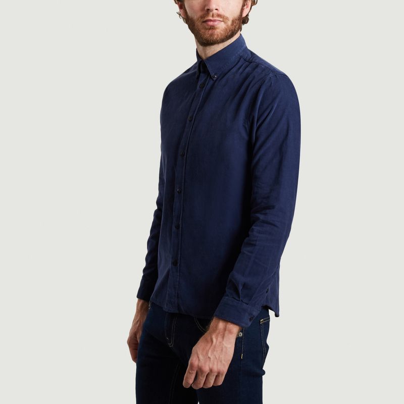 Chemise en velours côtelé Klark - Cuisse de Grenouille