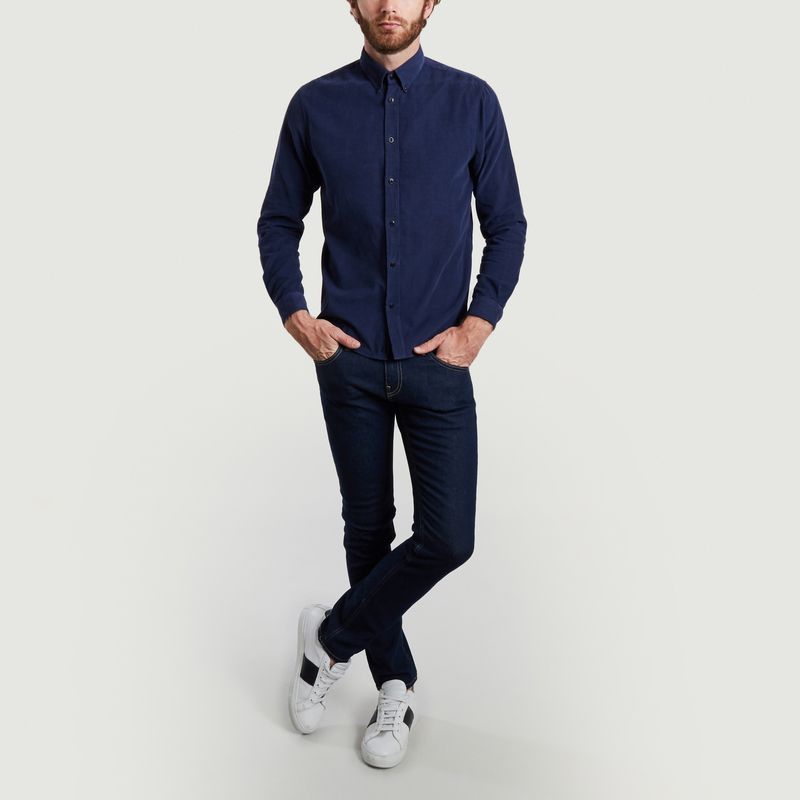 Chemise en velours côtelé Klark - Cuisse de Grenouille