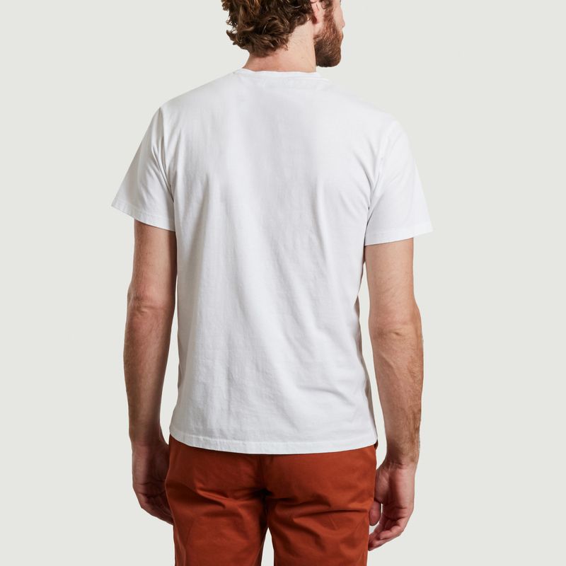 T-shirt en coton bio imprimé bros, friends and family Keaton - Cuisse de Grenouille