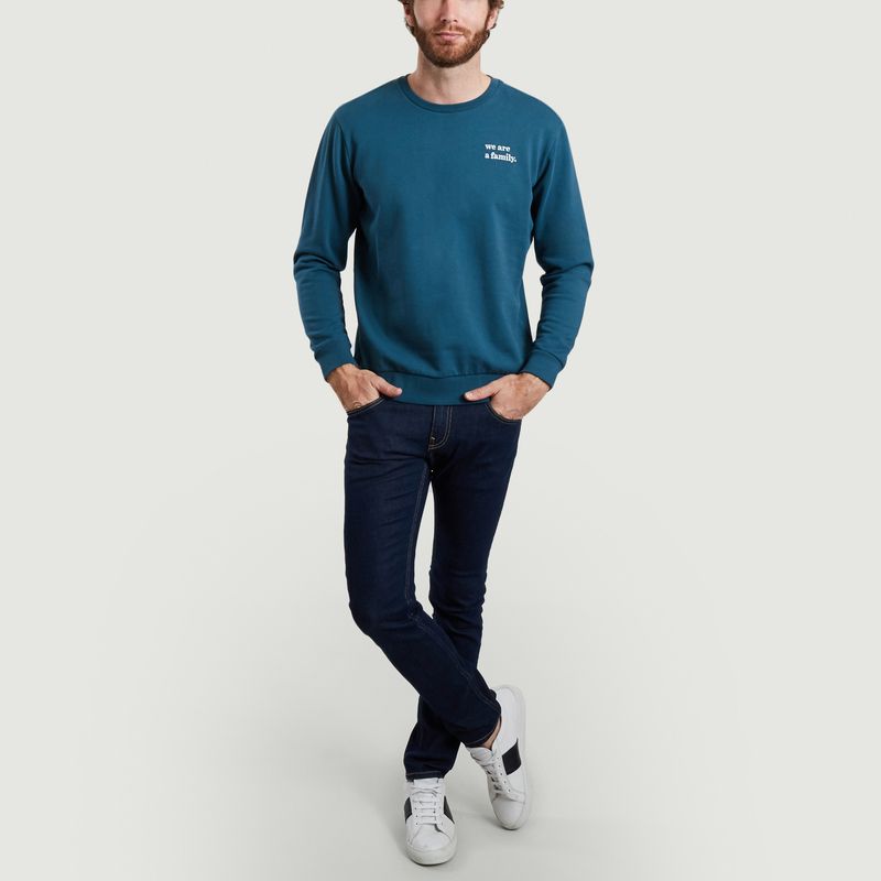 Sweatshirt brodé Karim - Cuisse de Grenouille
