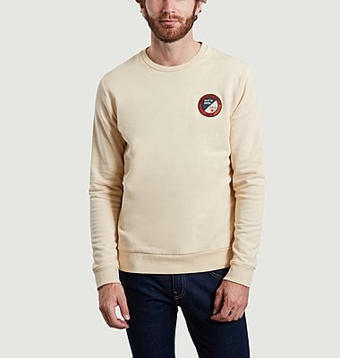 Sweatshirt en coton bio avec patch Koko