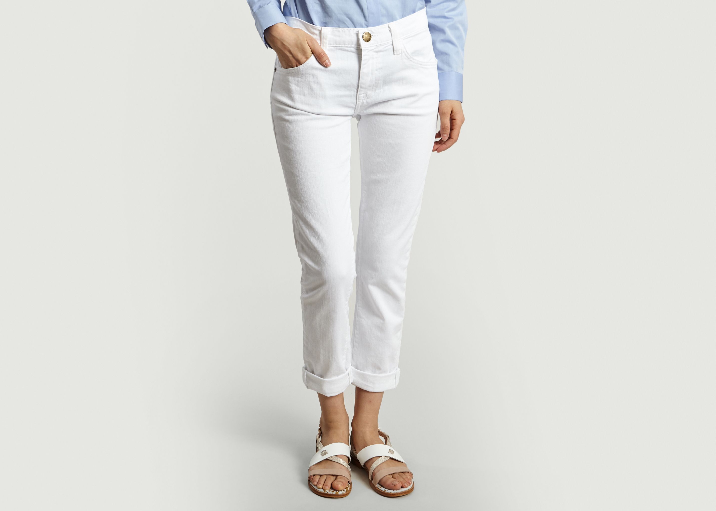 Sale Fling Jeans White Current/Elliott 