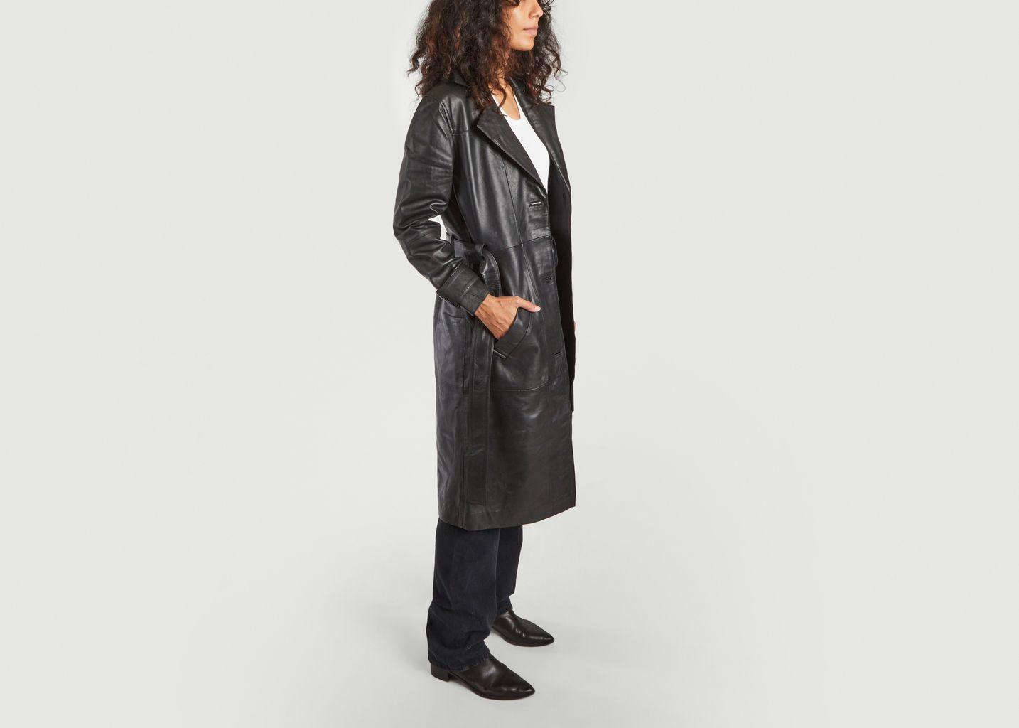 Trench en cuir Terra - Deadwood