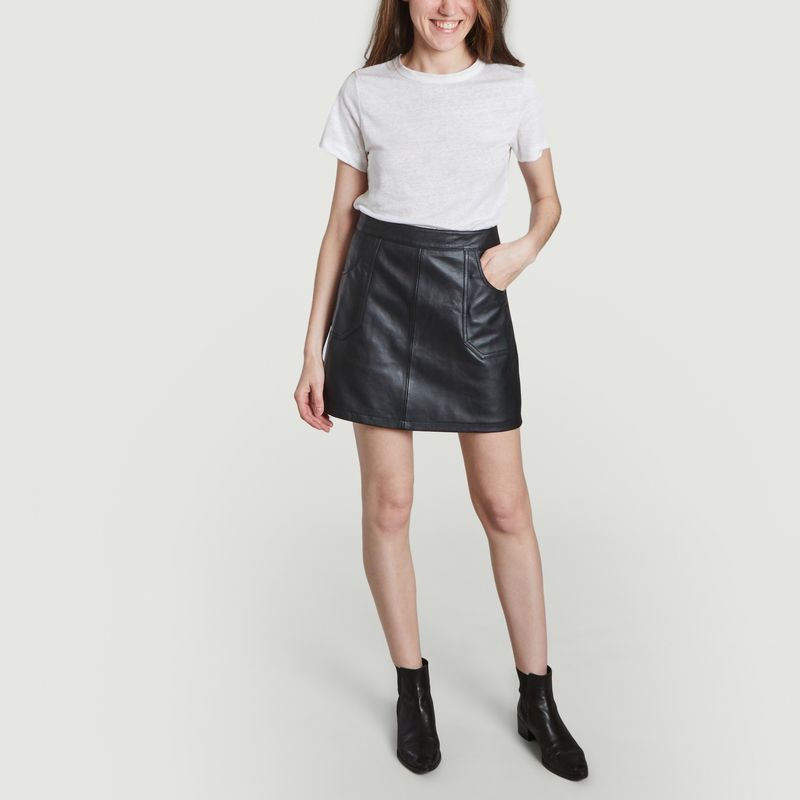 Mini skirt Lena Black Deadwood | L’Exception