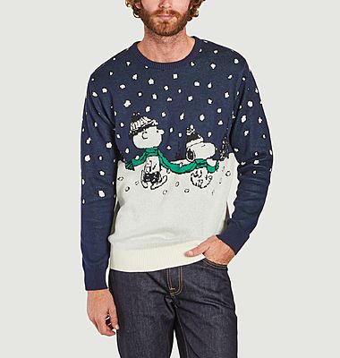 Mora Double Scarf Dedicated Brand x Snoopy sweater