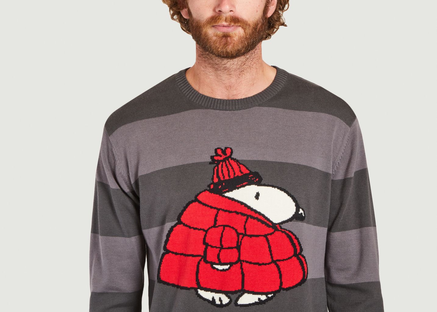 Mora Snoopy Puffer-Pullover - Dedicated Brand