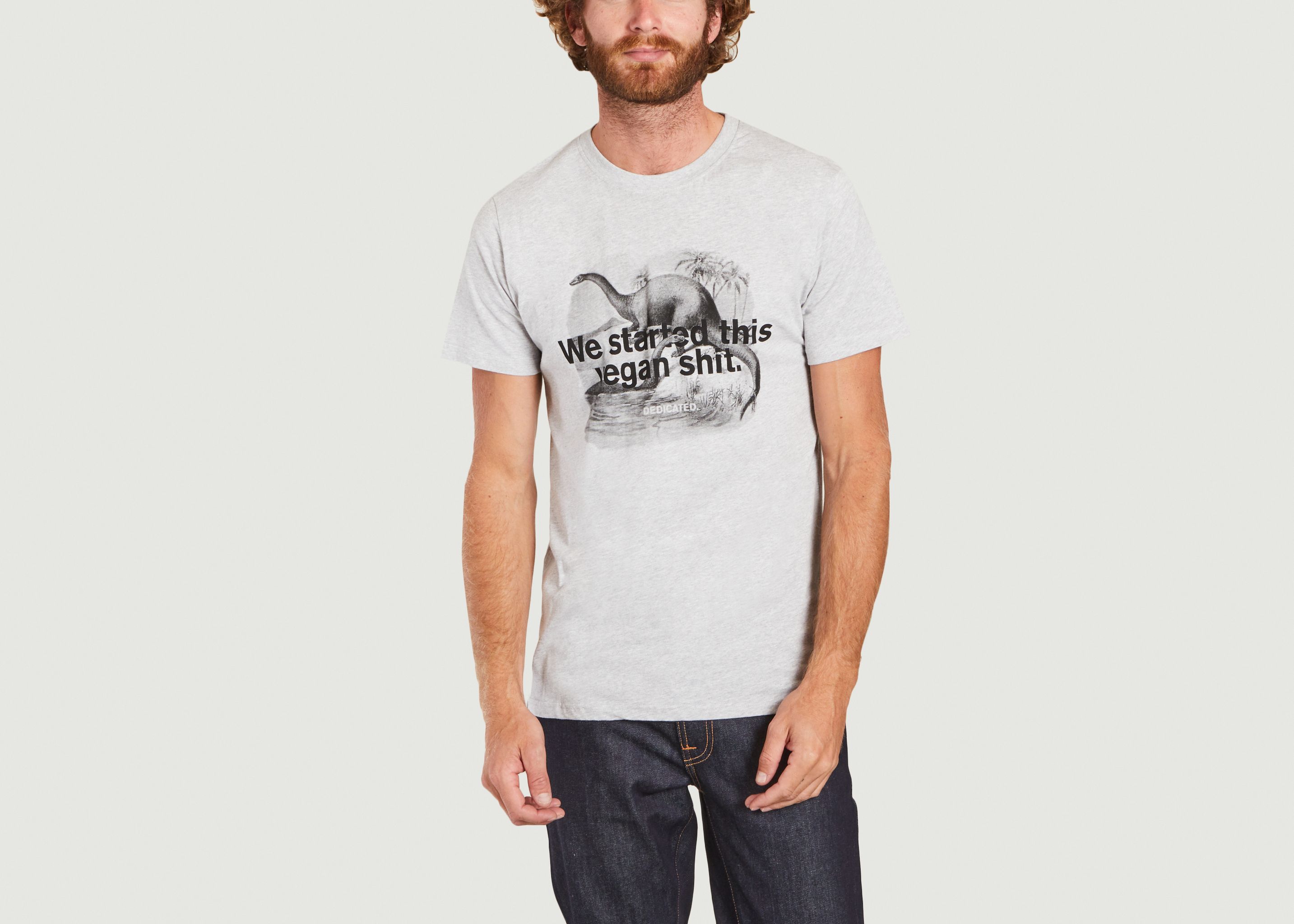 Stockholm Veganes Dino-T-Shirt - Dedicated Brand