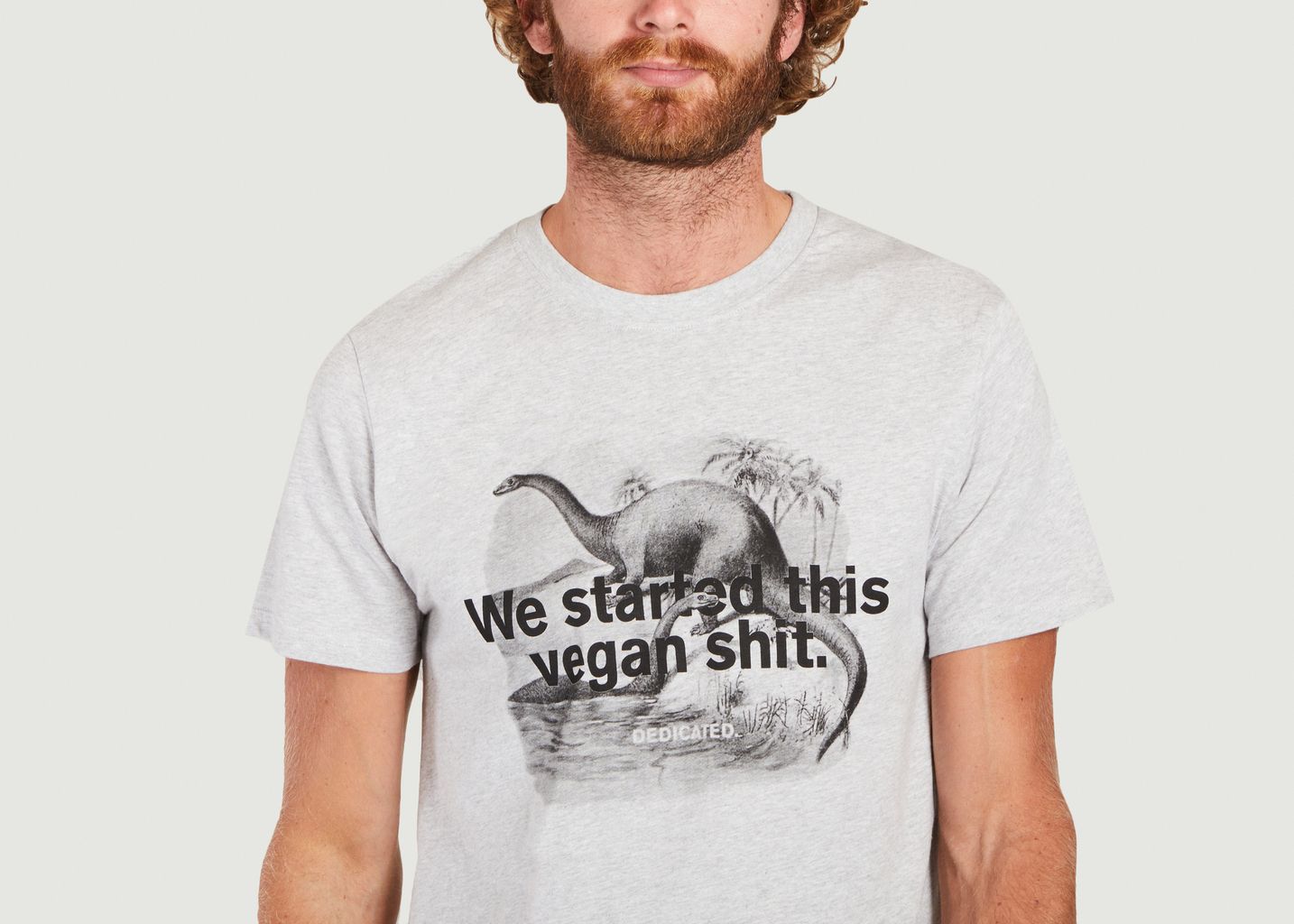 Stockholm Vegan Dino t-shirt - Dedicated Brand