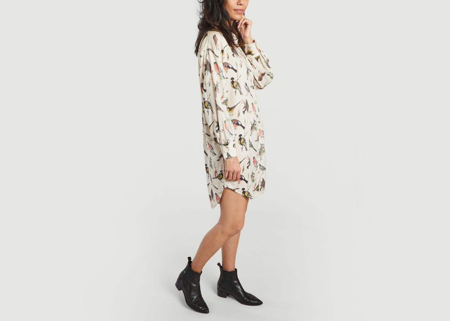 Chemise Ljunga oiseaux - Dedicated Brand