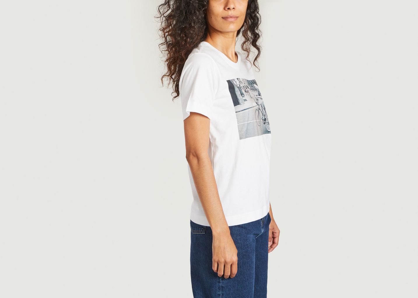 T-shirt imprimé Mysen Bike Wheelie - Dedicated Brand