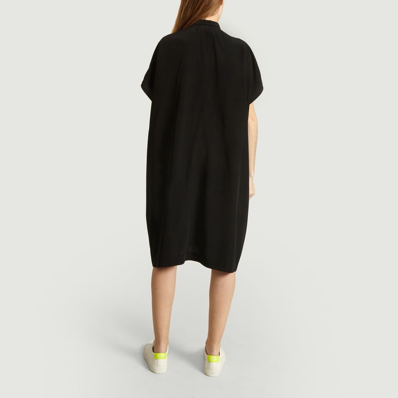 Robe chemise fluide imprimée - Dévastée