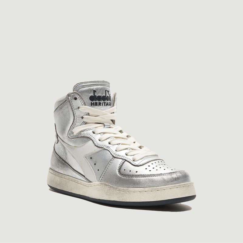 diadora silver sneaker
