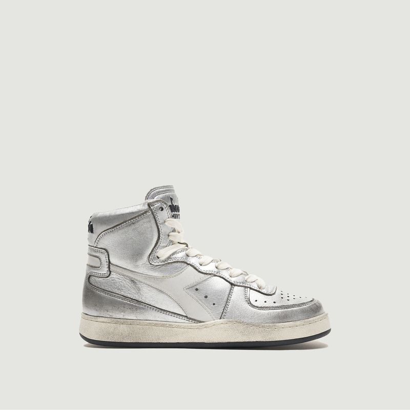 diadora silver sneaker