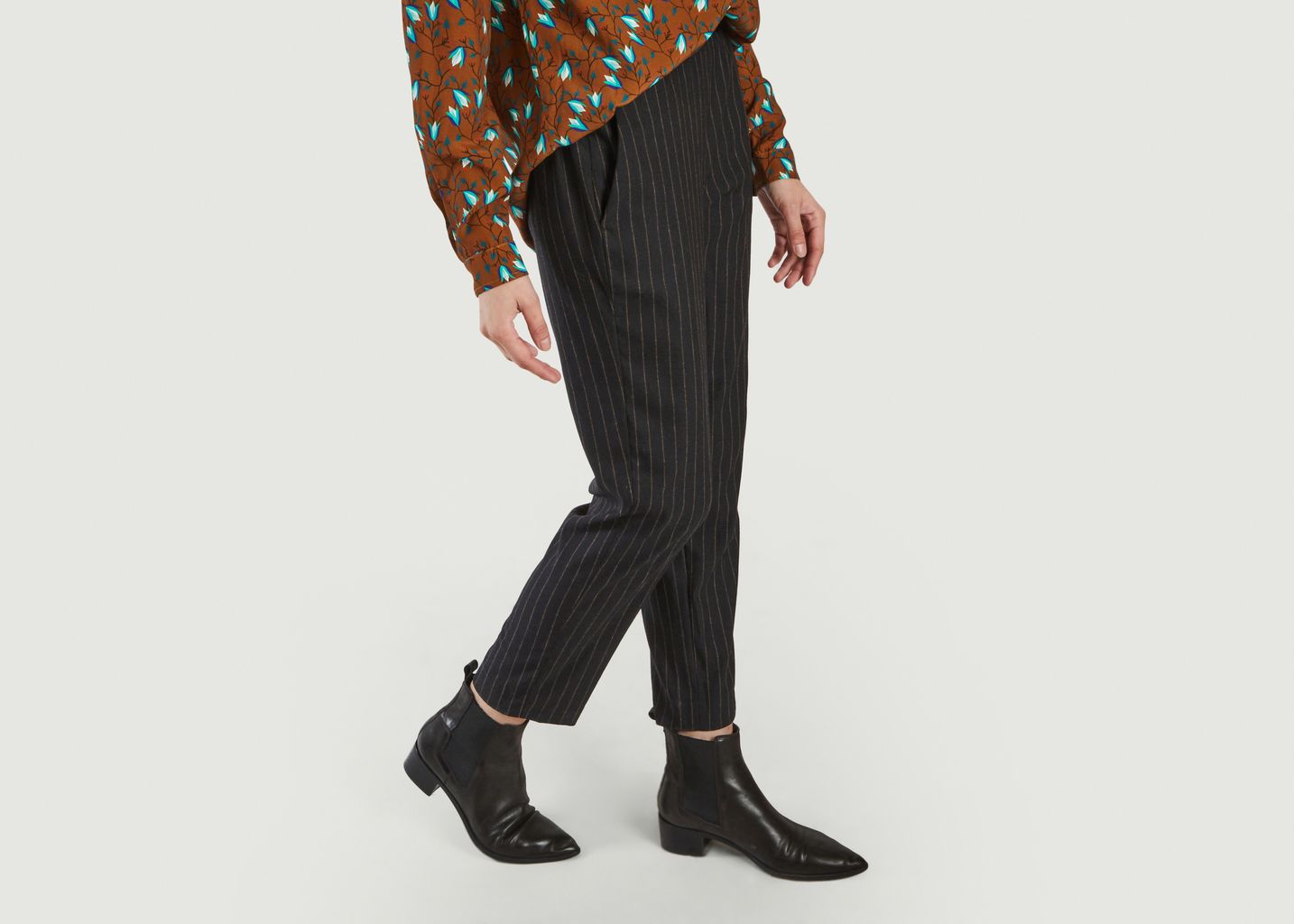 Pantalon droit rayé Pacifio - Diega