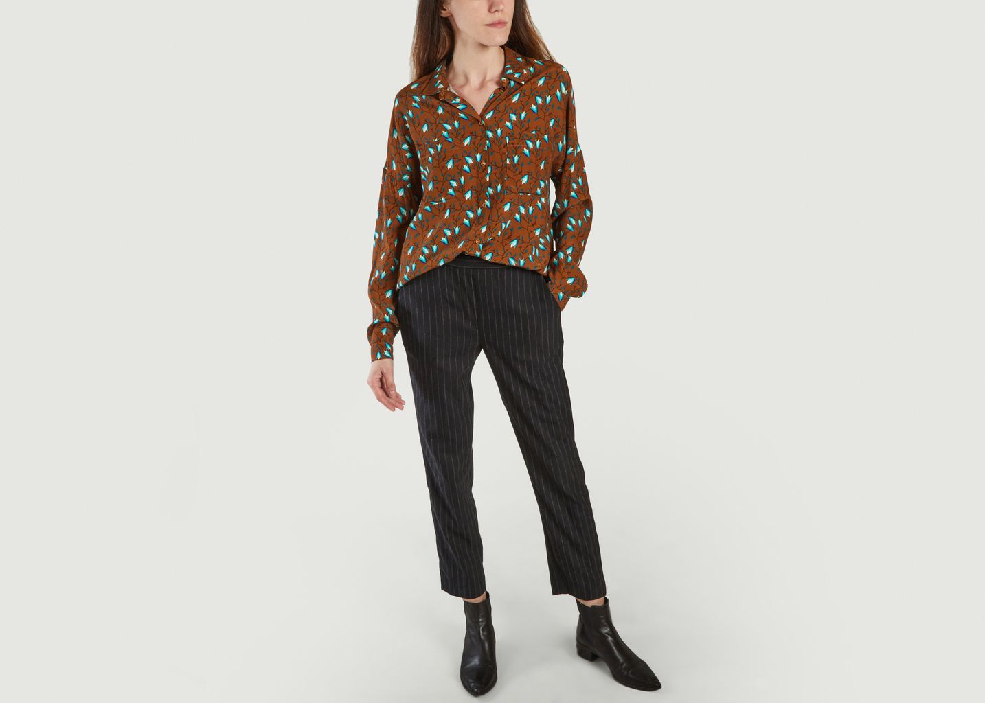 Pantalon droit rayé Pacifio - Diega