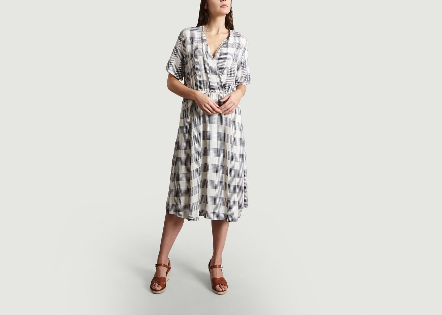 Renata Chequered Dress - Diega