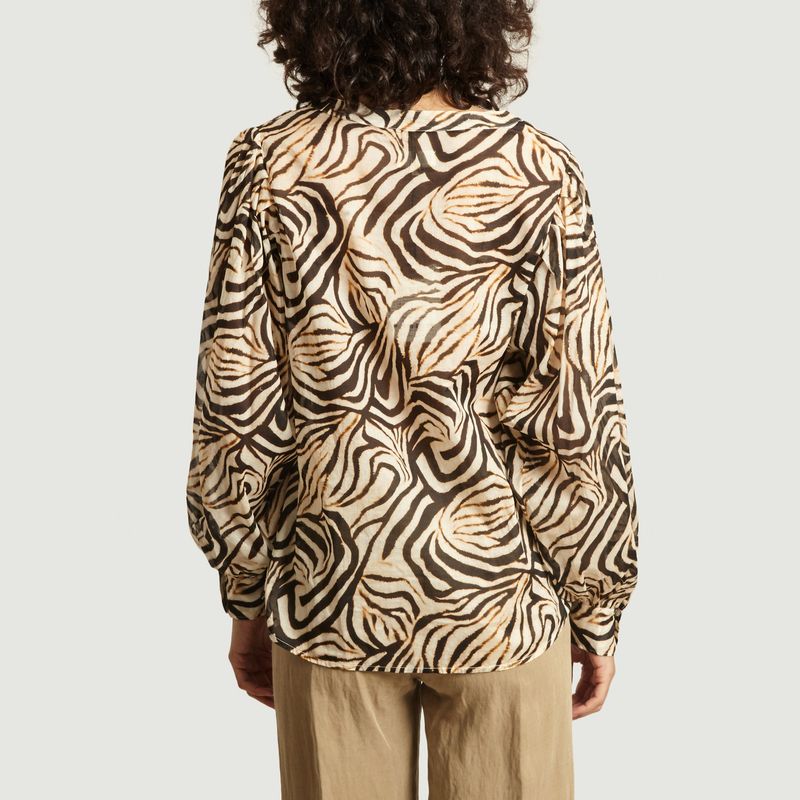 Chemise Chloa imprimé zèbre - Diega
