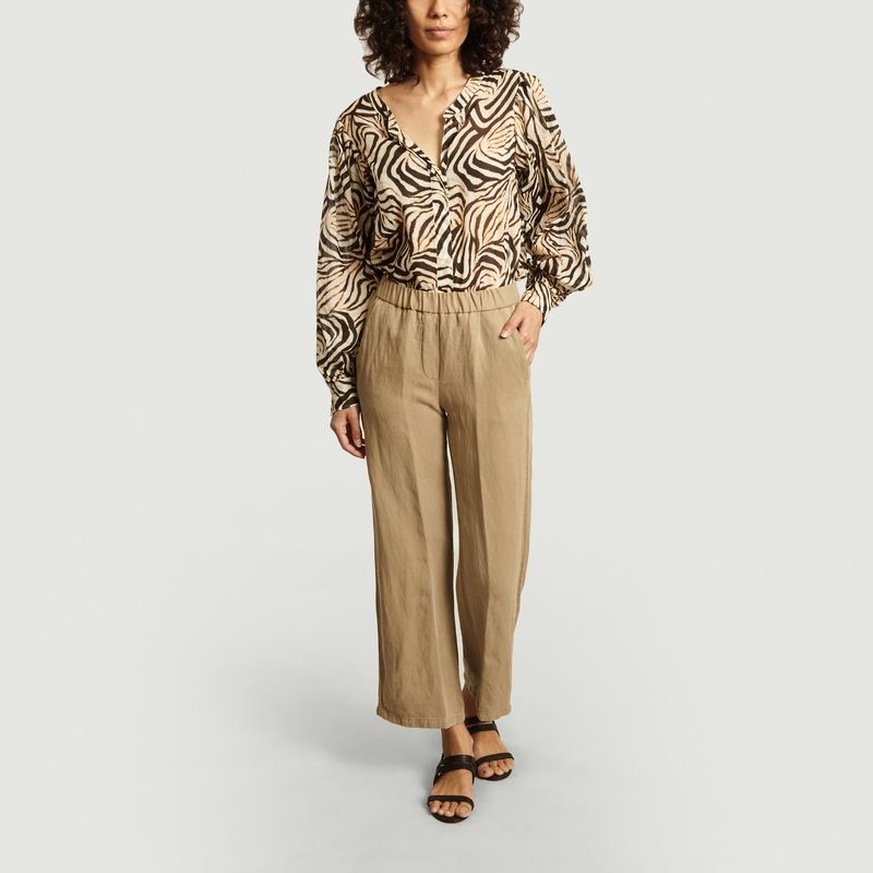 Chemise Chloa imprimé zèbre - Diega