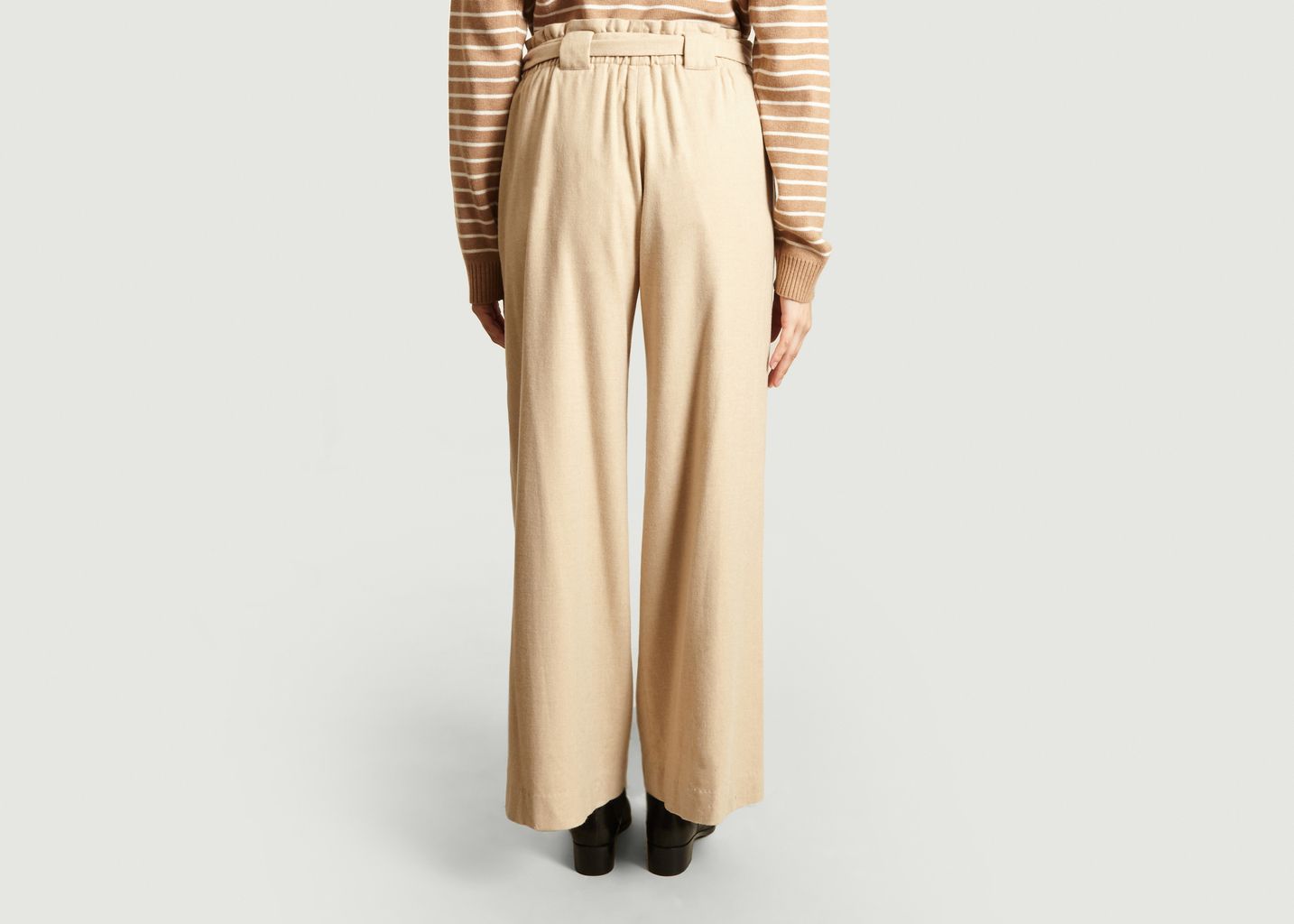 Pantalon évasé ceinturé Poyo - Diega