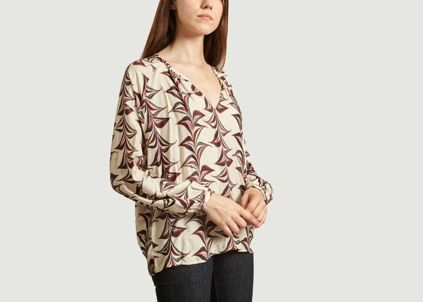 Chicana printed blouse - Diega