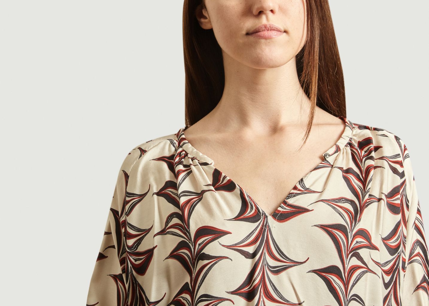 Chicana printed blouse - Diega