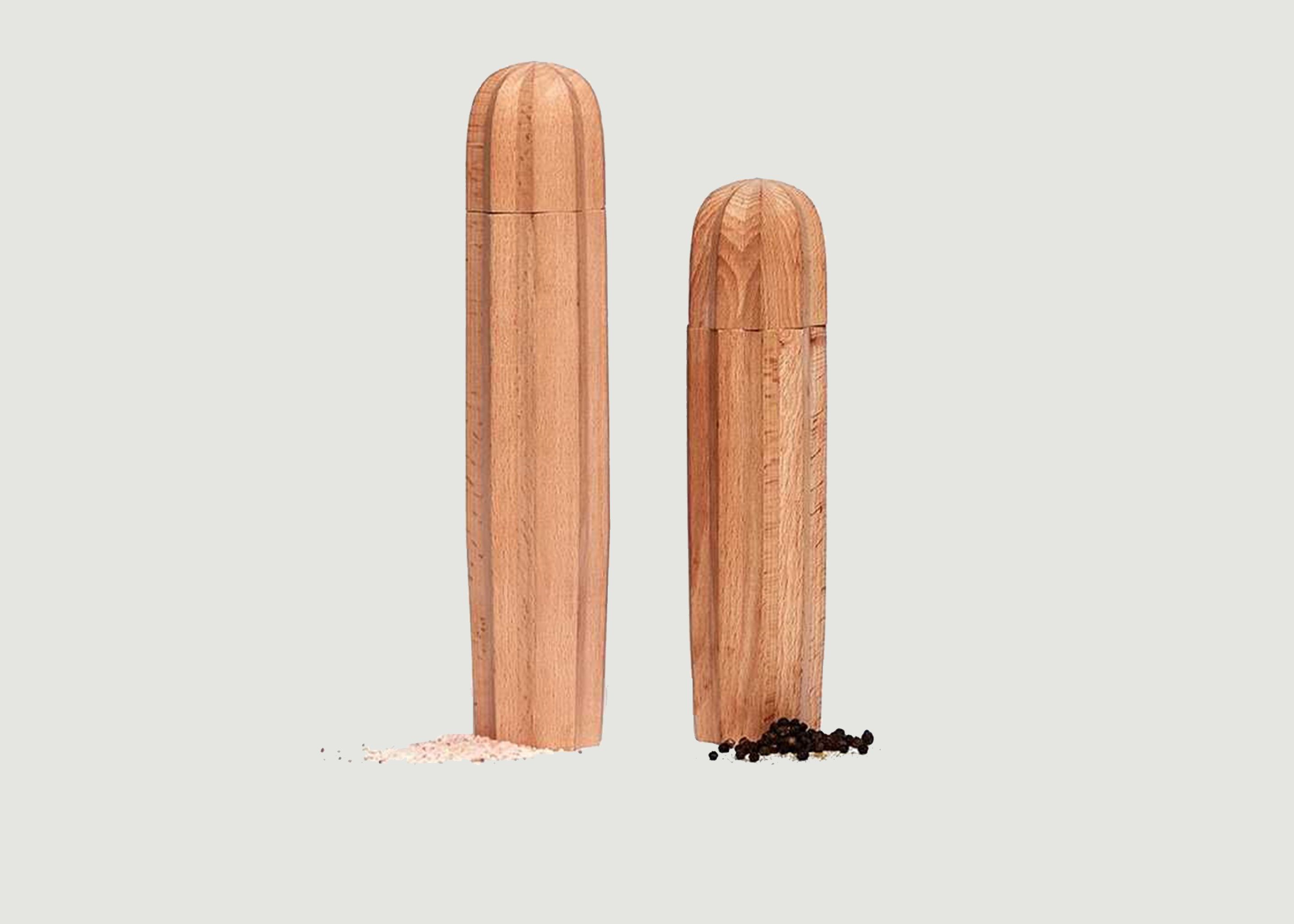 Cacti salt and pepper wood grinders - Doiy