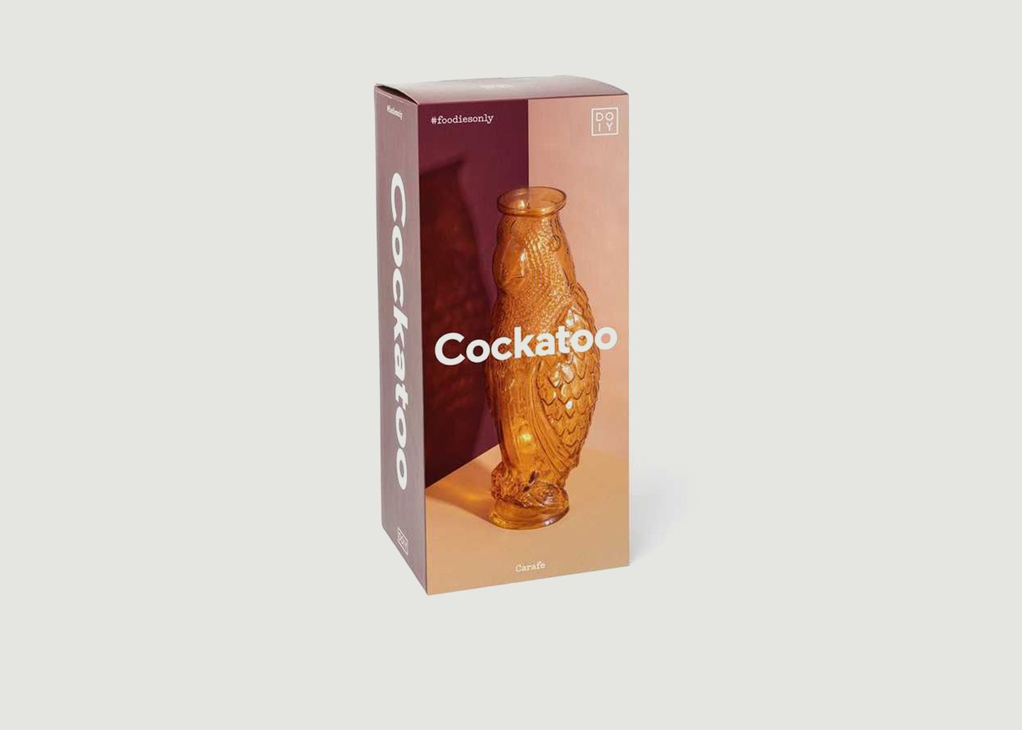 Cockatoo glass carafe - Doiy