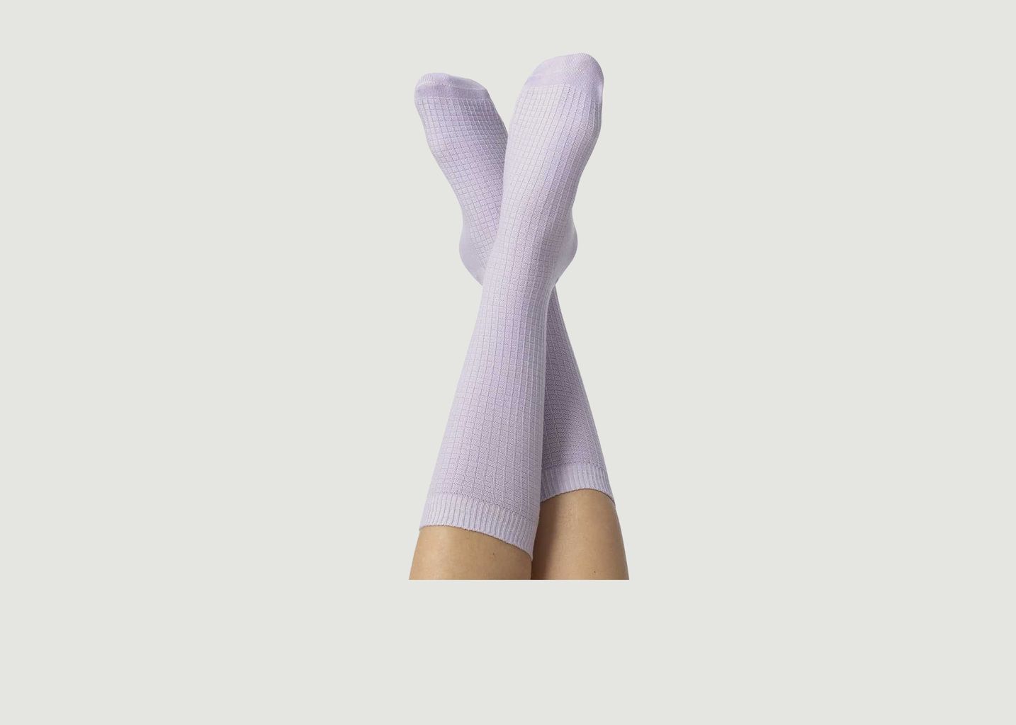 Chaussettes Tapis de yoga, mauve - Doiy