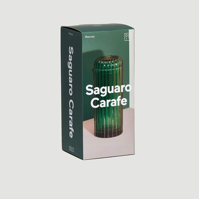 Saguaro cactus glass carafe - Doiy