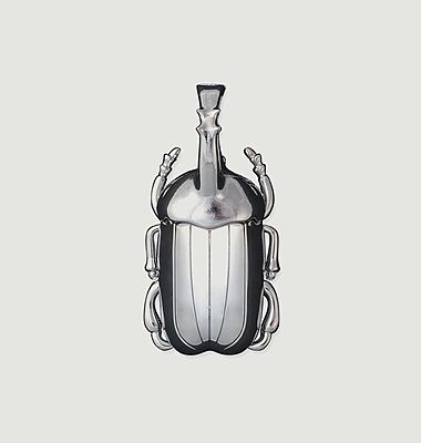 Silver Insectum beetle bottle opener