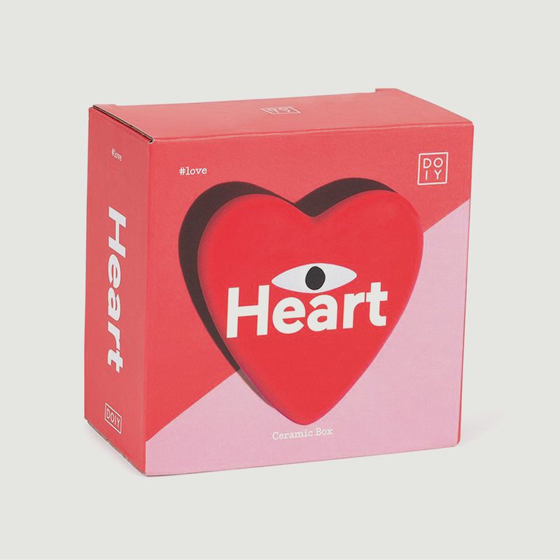 Aufbewahrungsbox Herz - Doiy