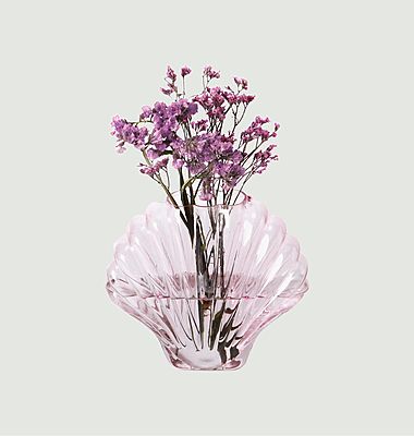 Vase aus Muscheln