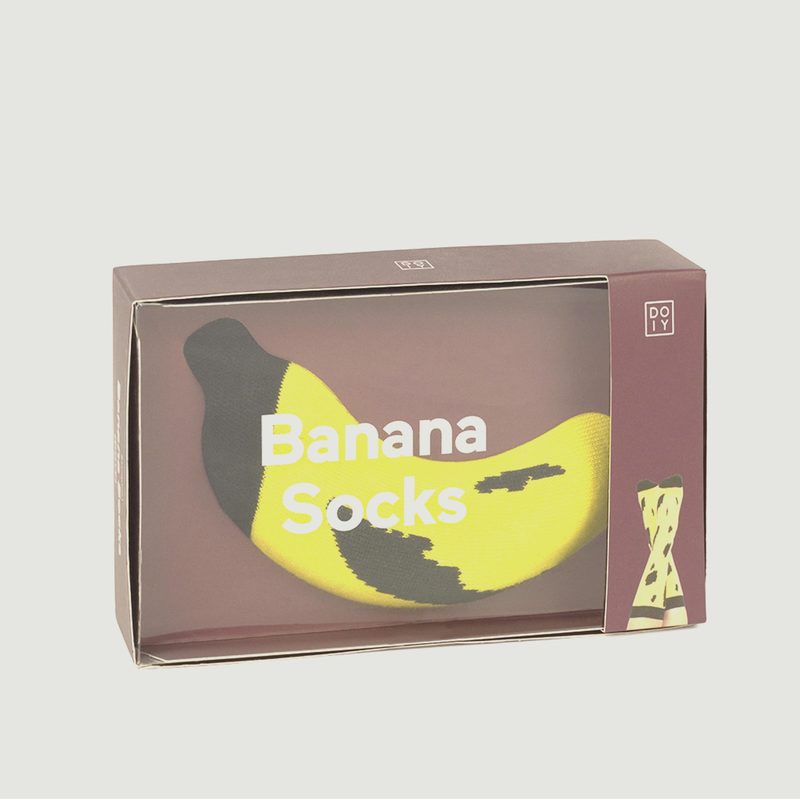 Chaussettes Bicolores Banane - Doiy