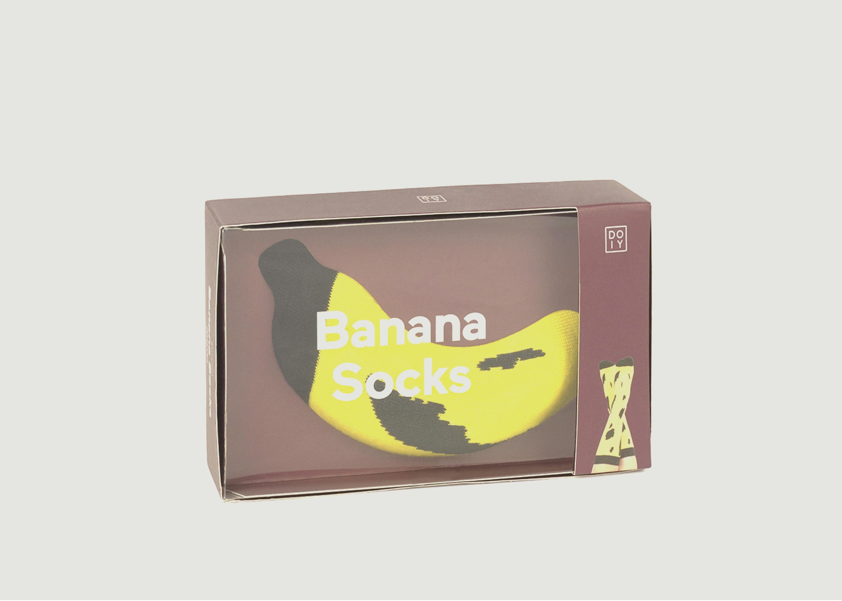 Chaussettes Bicolores Banane - Doiy