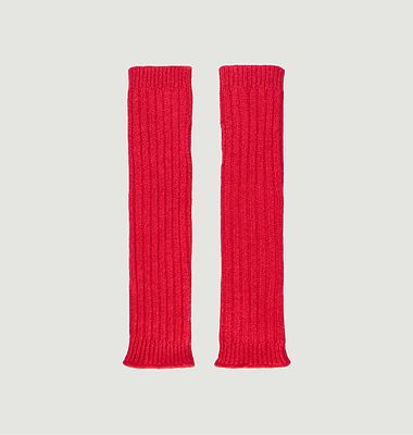 Long Regenerated Cashmere Mittens